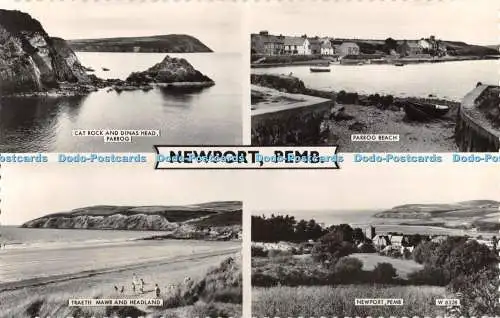 R345283 Newport Pemb W 8328 Valentine and Sons RP