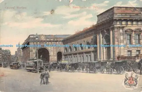 R345309 Central Station New Castle on Tyne The Milton Glazette Series No 2940 Wo