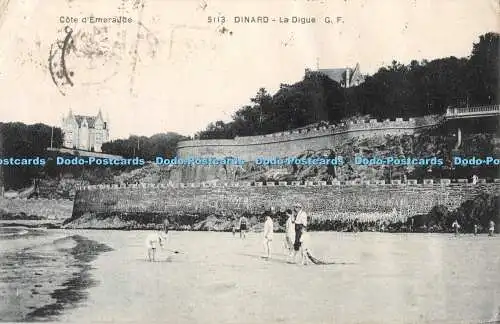 R346921 Cote d Emeraude Dinard La Digue G F Guerin Saint Malo 1926