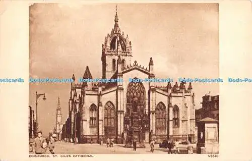 R347188 Edinburgh St Giles Cathedral Photochrom