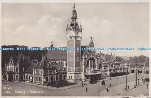 R345606 Danzig Bahnhof 33576 Stengel und Co RP