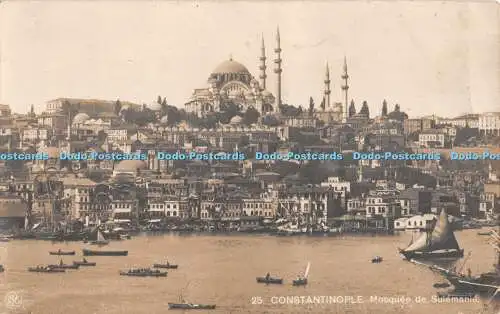 R347301 Constantinople Mosquee de Sulemanie N P G