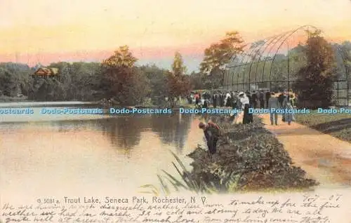 R347306 N Y Rochester Seneca Park Trout Lake The Rotograph Co 1907