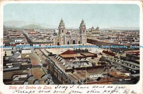 R347307 Vista del Centro de Lima Rinaldi Lima 6214 1904