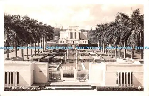 R347344 Oahu Laie Mormonentempel K H Postkarte