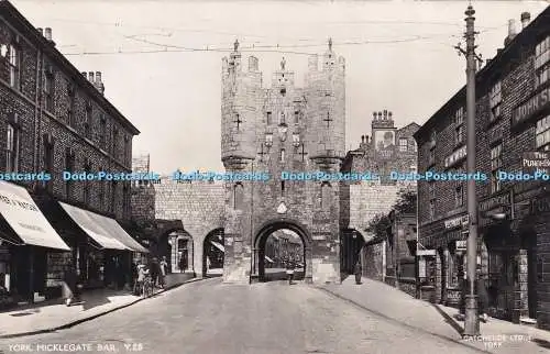 R345749 York Micklegate Bar Y 25 Catcheside Lilywhite Foto RP