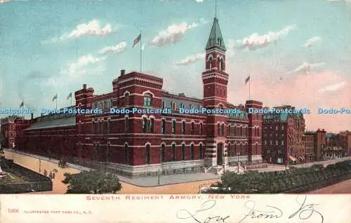 R347437 New York Seventh Regiment Armory Illustrated Post Card Co 2906