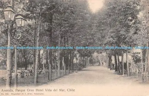 R347485 Chile Avenida Parque Gran Hotel Vina del Mar J Allan No 133