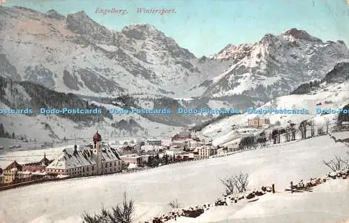 R347575 Engelberg Wintersport H Hacki No 4754 1927