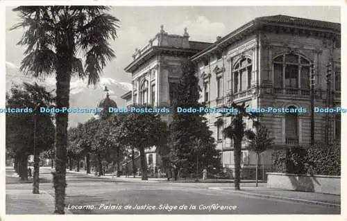 R347579 Locarno Palais de Justice Siege de la Conference Liberia Internazionale