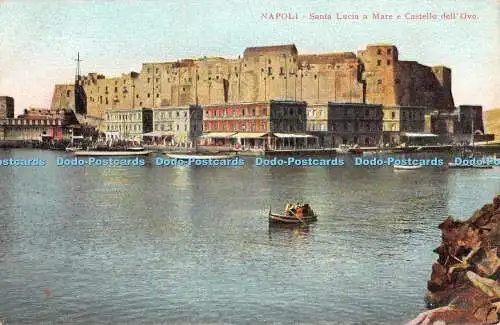 R347695 Napoli Santa Lucia a Mare e Castello dell Ovo R and C