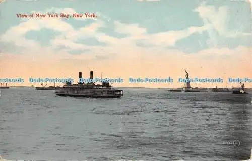 R347780 New York Blick auf New York Bay W J Grimshaw Superior Quality Famous Thru