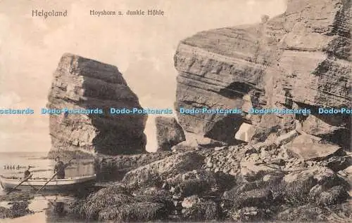 R347818 Helgoland Hoyshorn u dunkle Hohle Reinicke and Rubin 1906