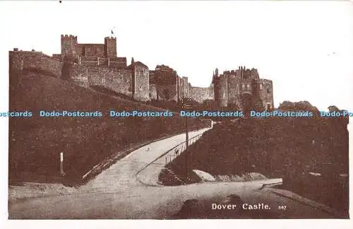 R347866 Dover Castle J Welch Postkarte