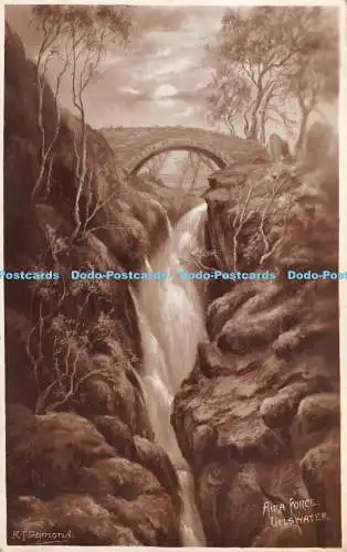 R347895 Ullswater Aira Force Charles Worcester Chic Serie R T Dymond