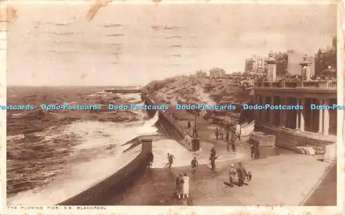 R347973 Blackpool The Flowing Tide N S The Advance Series 1930