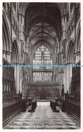 R338701 Beverley Minster Der Chor schaut nach Osten R A Postkarten Das Siegel des Künstlers