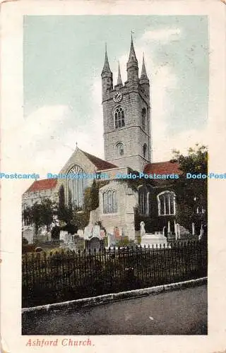 R341155 Ashford Church A H De Ath No 2 B 1907