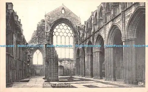 R345456 Holyrood Chapel Edinburgh c Z c Postkarte