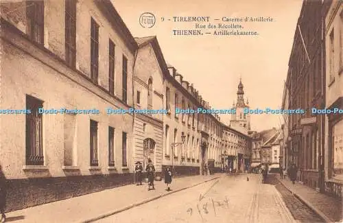 R348070 Tirlemont Caserne d Artillerie Rue des Recollets P J Flion Editeur Bruxe