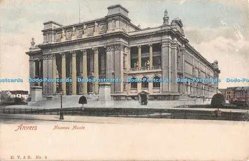 R348072 Anvers Nouveau Musee E V a B Nr 4