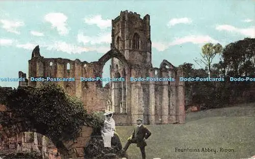 R348092 Ripon Fountains Abbey christliche Romane, die diese schöne Serie veröffentlichen