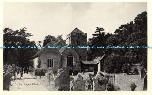 R348168 Stoke Poges Kirche T V A P Serie XXXV 1516