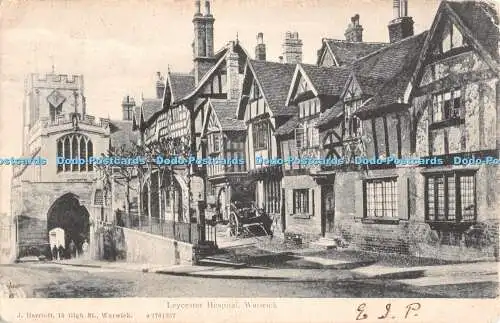 R348197 Warwick Leycester Hospital J Harriott 1906