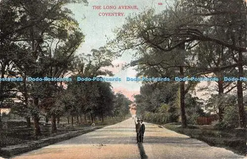 R348245 Coventry The Long Avenue J W Alexander Publishers Forest Gate Nr. 506 190