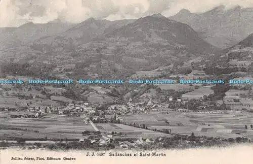 R348275 Sallanches et Saint Martin J J Jullien Freres