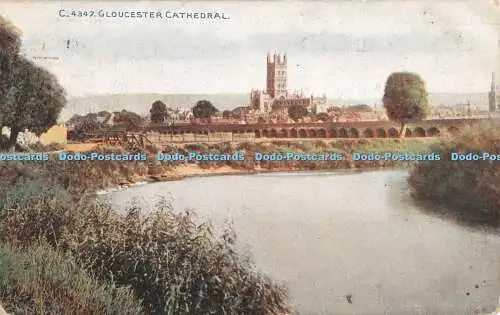 R348331 Gloucester Cathedral The Photochrom Celesque Series 1921