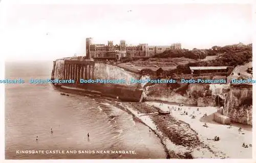 R348427 Kingsgate Castle and Sands Near Margate A H and S Paragon Series RP