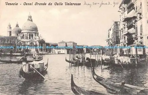 R349953 Venezia Canal Grande da Calle Valaresso 4531 V Z Venezia