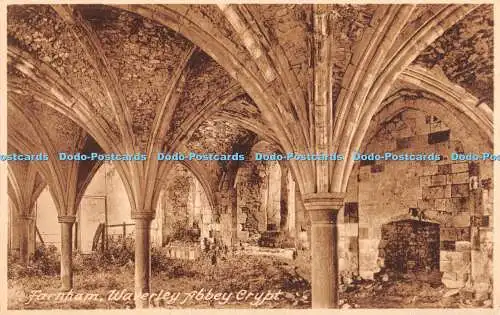 R349955 Farnham Waverley Abbey Crypt Friths Serie Nr 36140