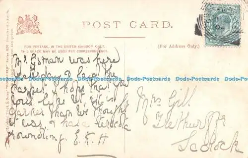 R349967 Küste nahe Port Erin Isle of Man Tuck Rough Sea Serie 820 1904