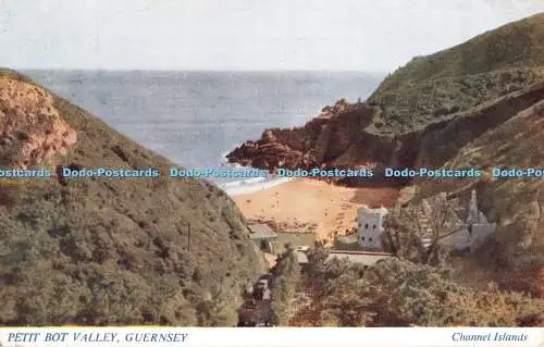 R348460 Guernsey Petit Bot Valley J Salmon Channel Islands 1952