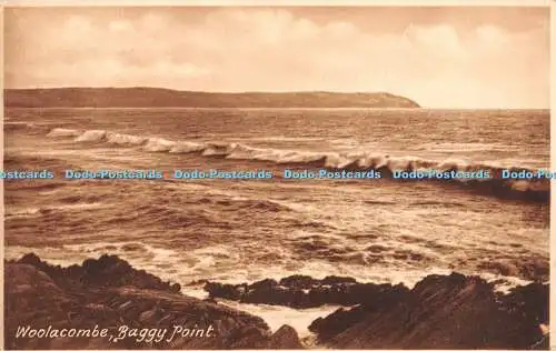 R350012 Woolacombe Baggy Point E Beer No 634B Friths Serie 1946