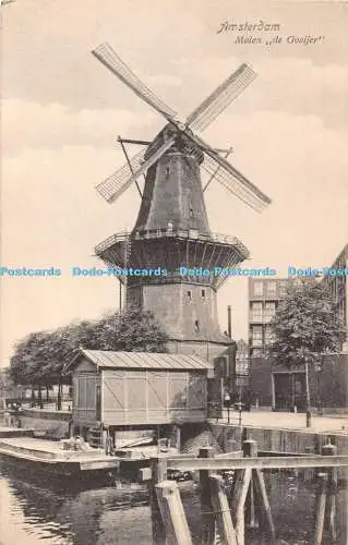 R348559 Amsterdam Molen de Gooijer Weenenk und Snel Den Haag Nadruk Boden