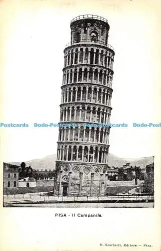 R348583 Pisa II Campanile O Scarlatti 1904