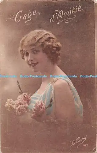 R348634 Gage d Amitie La Pensee Neo Bromure Baudiniere Passed Field Censor 3633