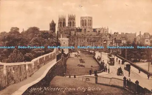 R350206 York Minster aus City Walls Friths Serie Nr 65440