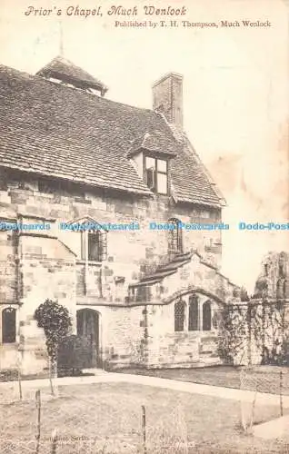 R348698 Much Wenlock Prior Chapel T H Th Thompson Valentine Serie