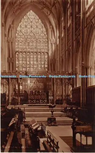 R348709 York Minster Choir Richter 2353 Postkarte