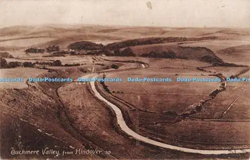 R350228 Cuckmere Valley von Hindover 38 W B Serie halbmatter Fototonpfosten