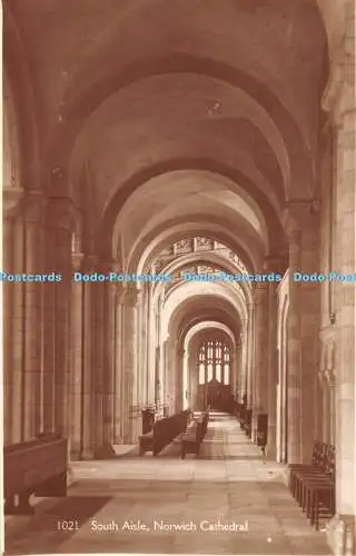 R348732 Norwich Cathedral South Aisle H Coates RP