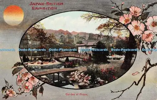 R352240 Japan British Exhibition Garden of Peace Valentine