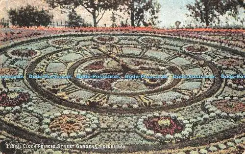R350538 Floral Clock Princes Street Gardens Edinburgh Pictorial Centre