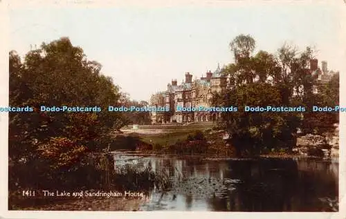 R349058 1411 The Lake and Sandringham House H Coates RP Nene Serie 1930