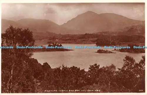 R350574 Kilchurn Castle and Ben Lui Loch Awe 368 The Best of All Series J B Whit