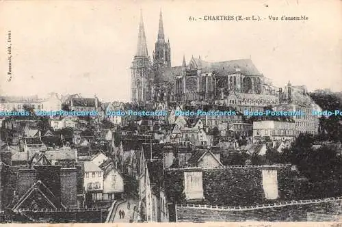 R349078 61 Chartres E et L Vue densemble G Foucault